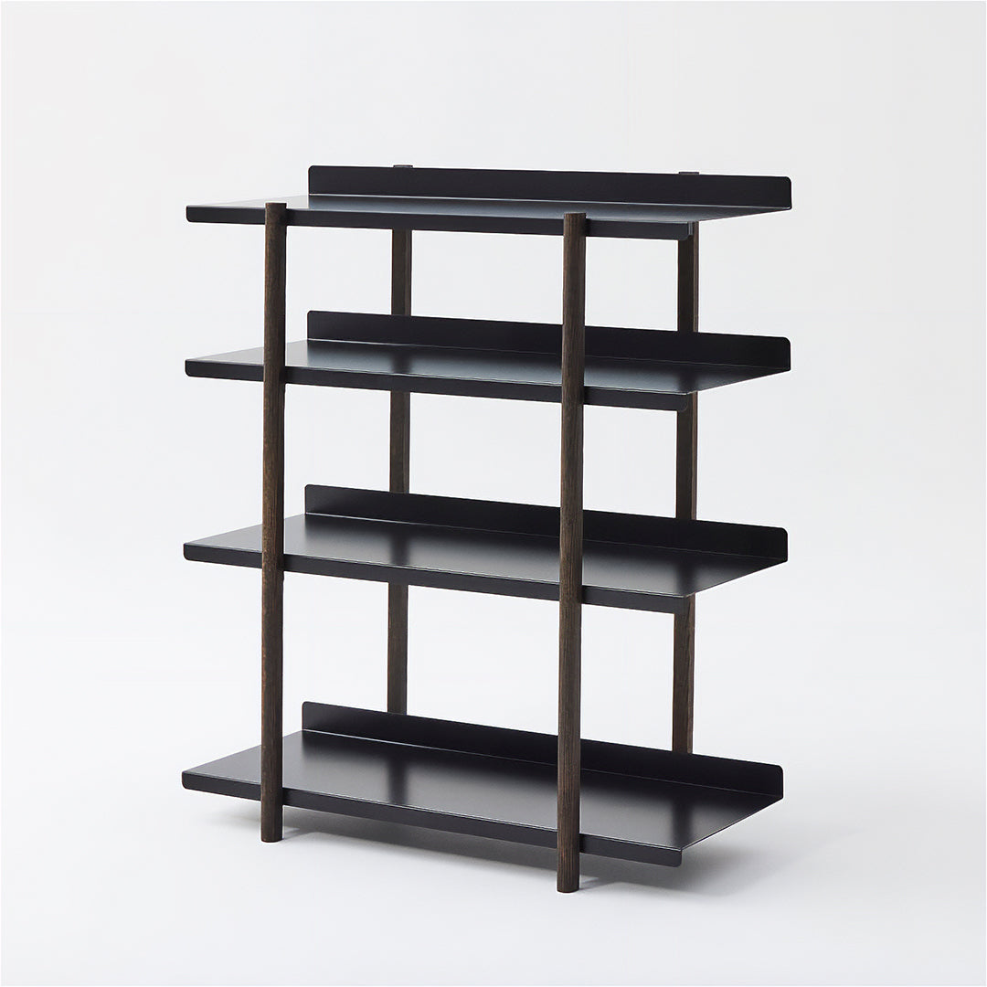 MARGE SHELF BLACK 4段 ブラック H948mm
