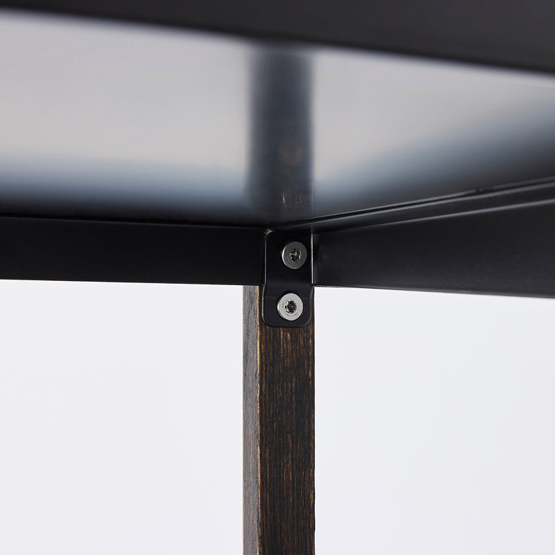 MARGE SHELF BLACK 4段 ブラック H948mm