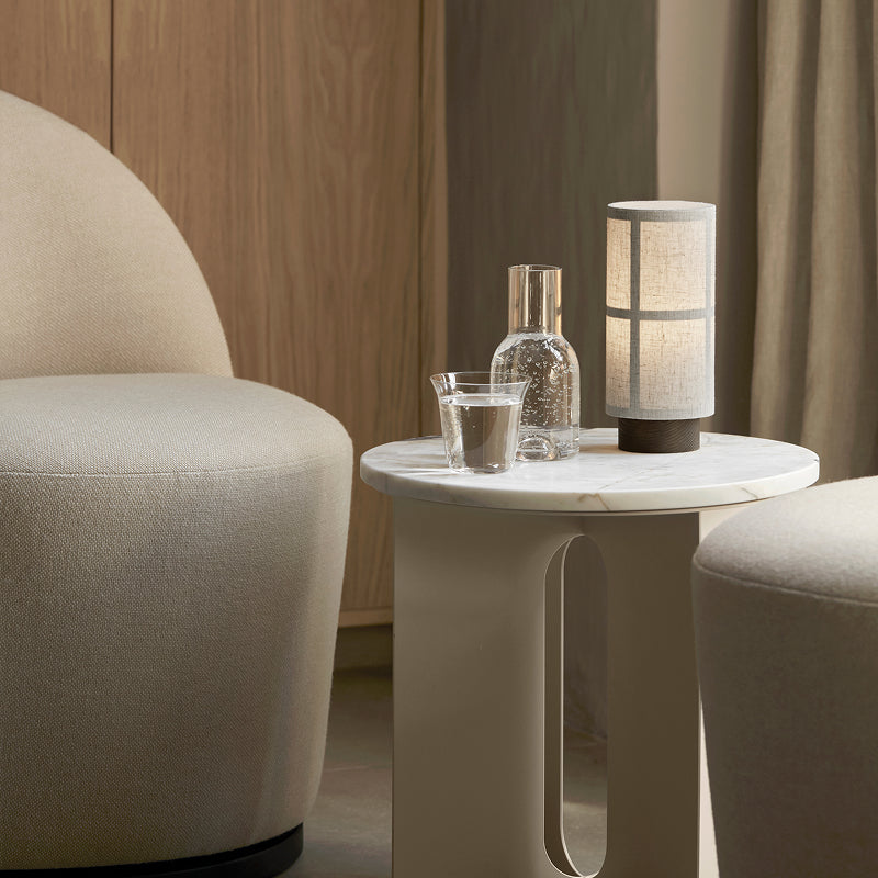 Hashira Portable Lamp リネン H235mm - YAMAGIWA OnlineStore