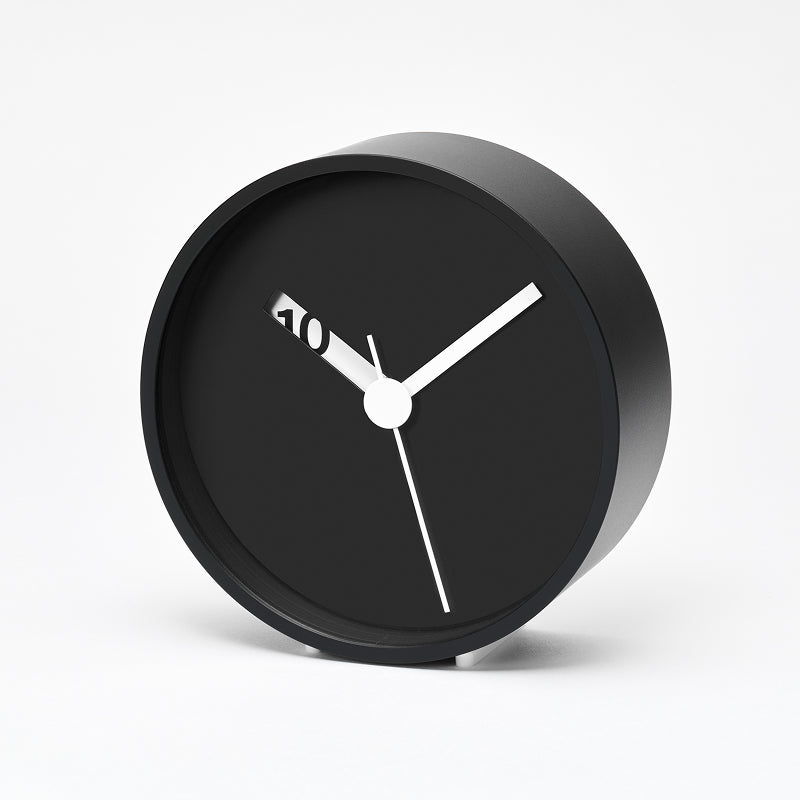 Extra Normal Clock ブラック Ф130mm