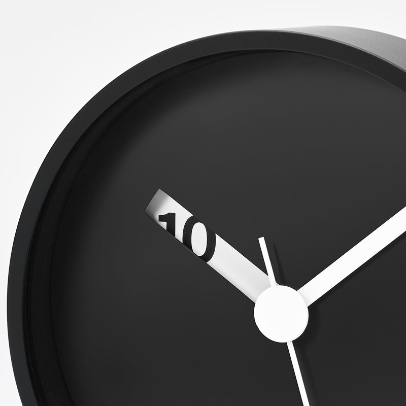 Extra Normal Clock ブラック Ф130mm