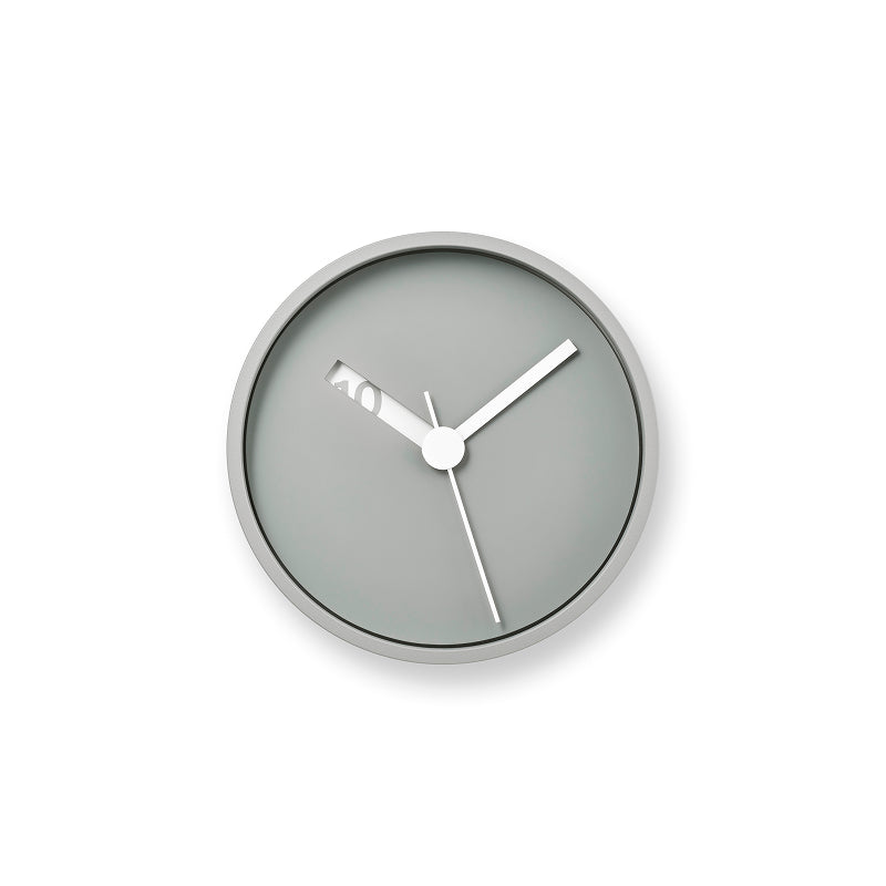 Extra Normal Clock グレー Ф130mm