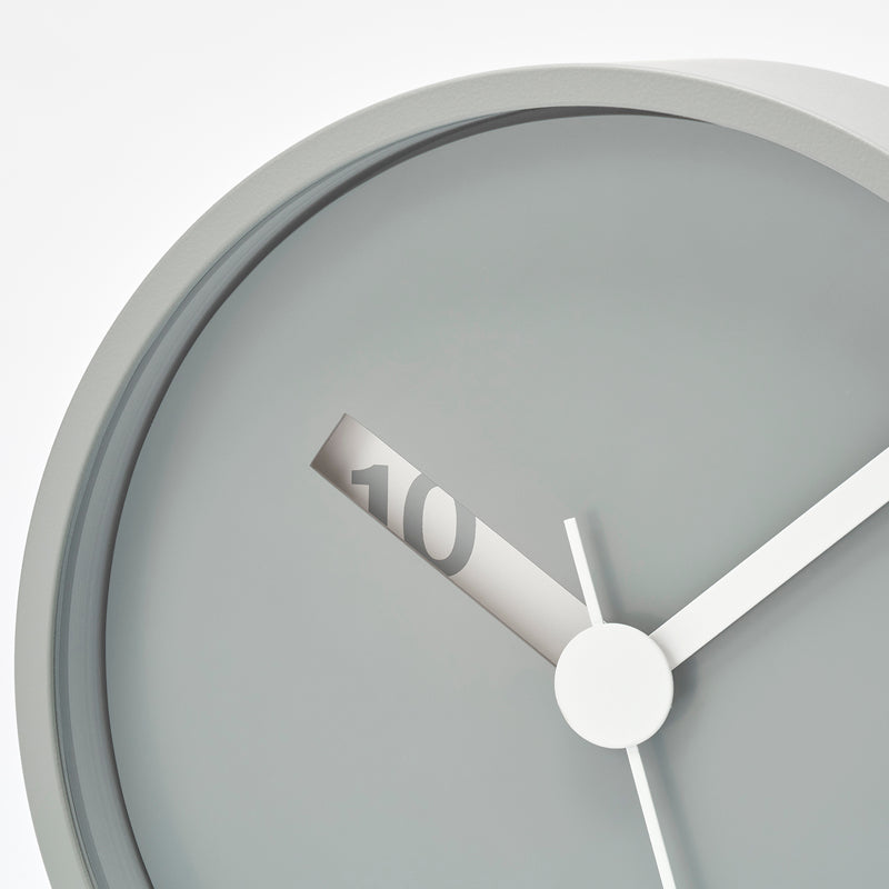 Extra Normal Clock グレー Ф130mm