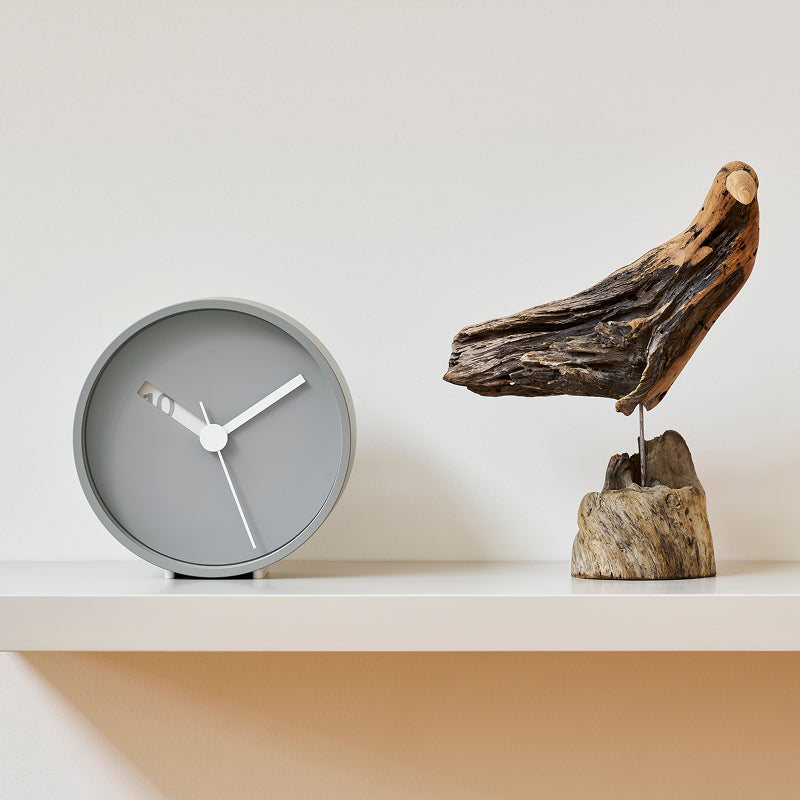 Extra Normal Clock グレー Ф130mm