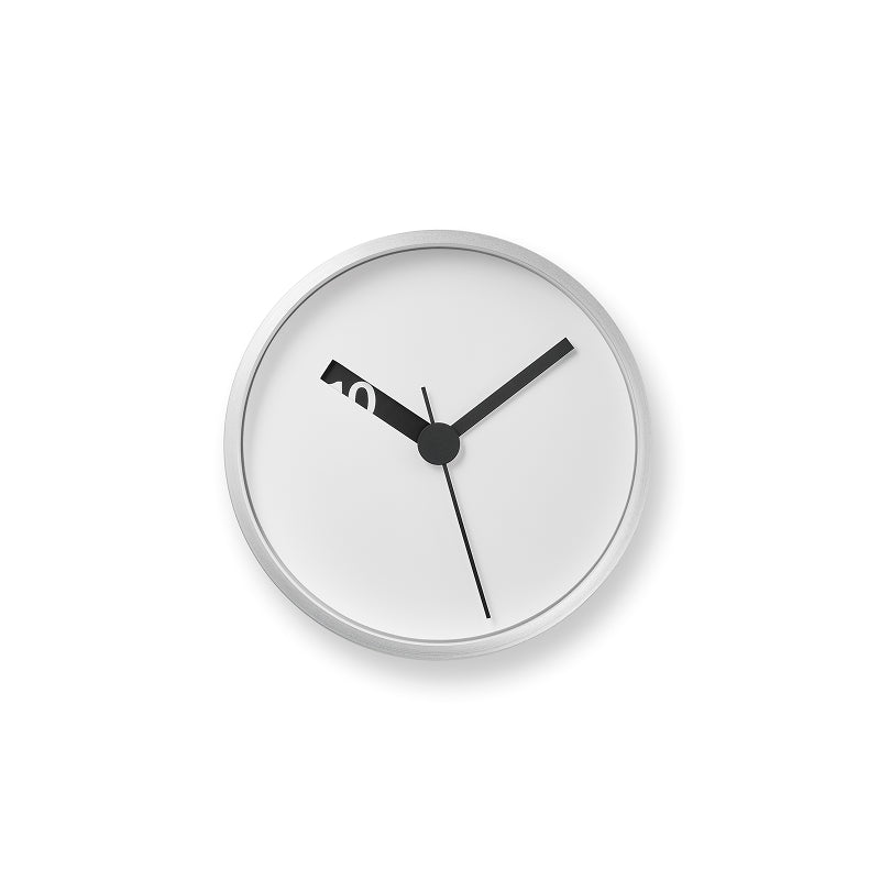 Extra Normal Clock ホワイト Ф130mm