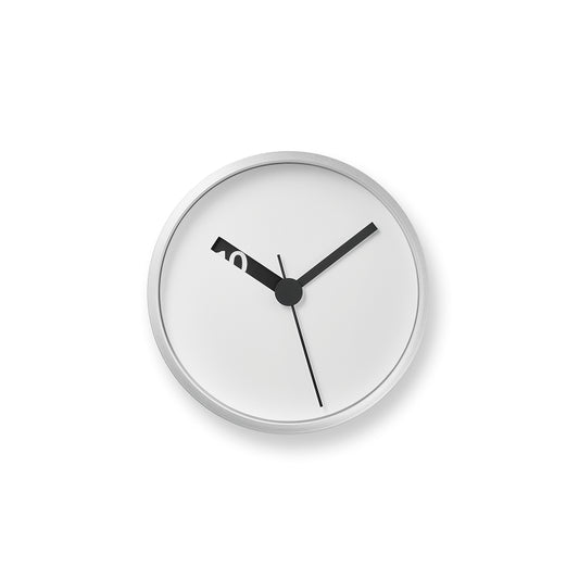 Extra Normal Clock ホワイト Ф130mm