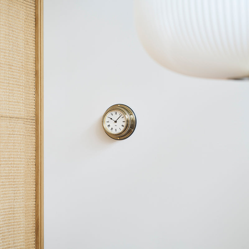RIKI MARINE CLOCK ローマ数字 真鍮 Φ169mm