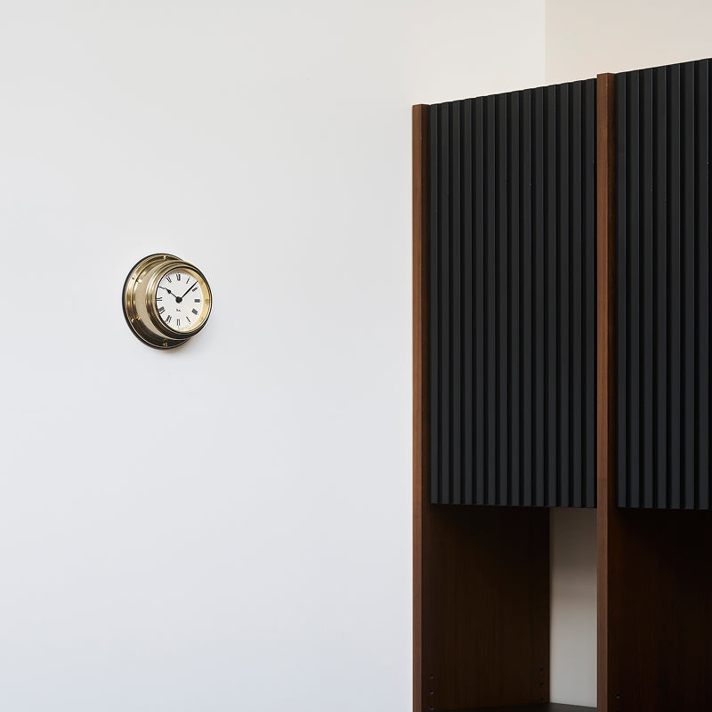 RIKI MARINE CLOCK ローマ数字 真鍮 Φ169mm