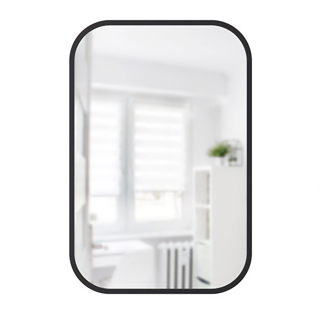 HUBBA RECTANGLE MIRROR ブラック W610×910mm - YAMAGIWA OnlineStore