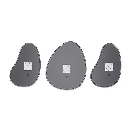 HUBBA PEBBLE MIRROR 3set チタニウム W250×H310mm