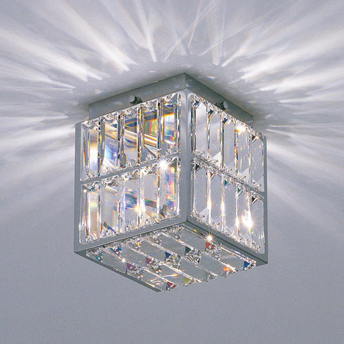 【廃番】YAMAGIWA（ヤマギワ）「CRYSTAL CUBE（クリスタルキューブ）」【要電気工事】[G1515N]