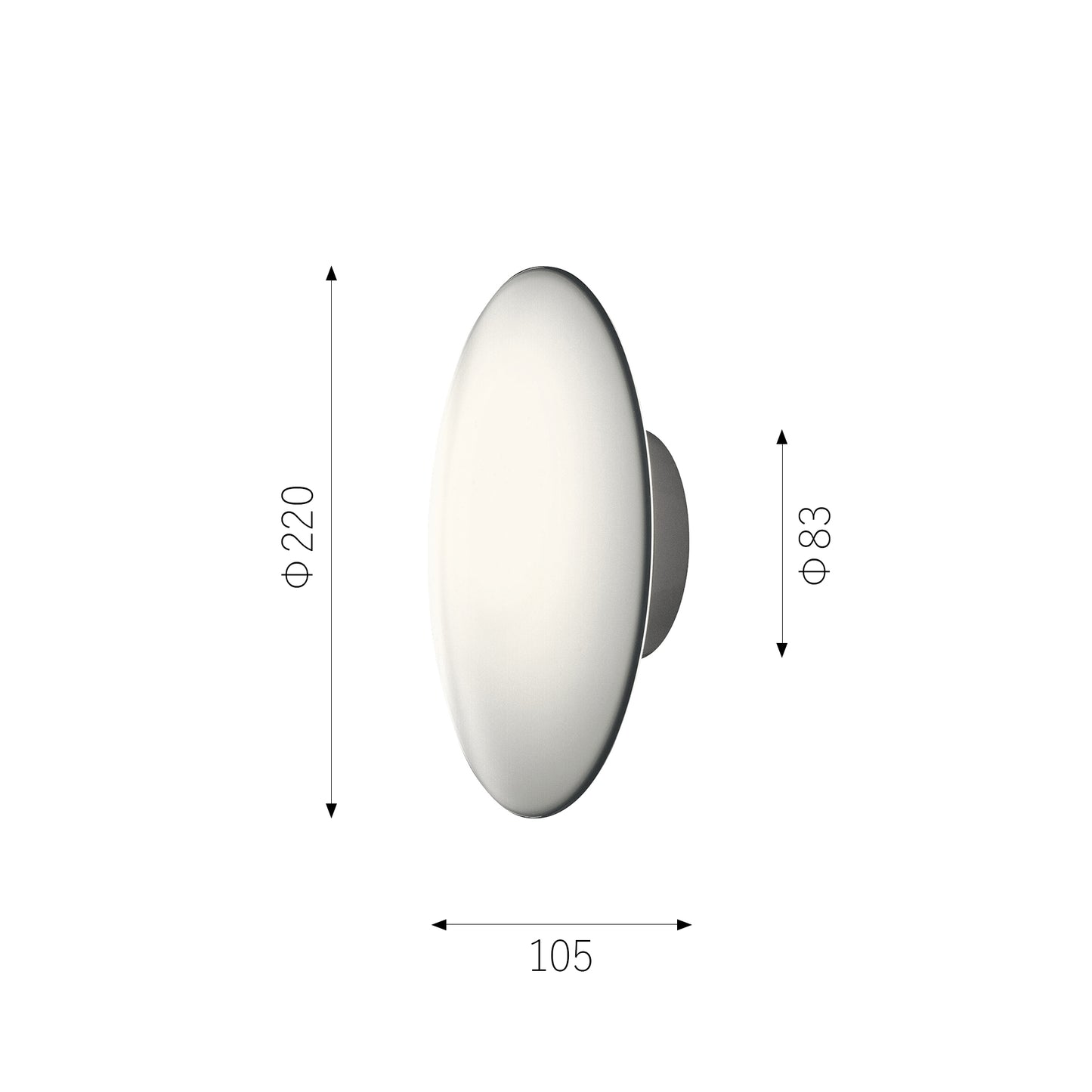 Louis Poulsen（ルイスポールセン）AJ Eklipta ホワイト Φ220mm