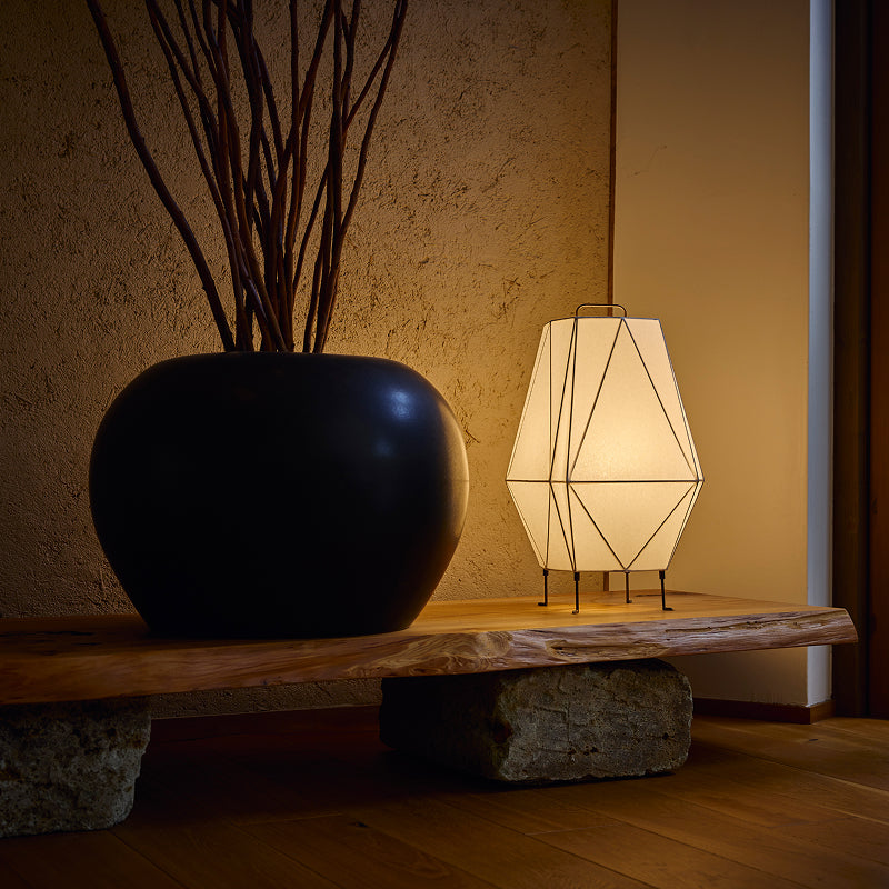 村野藤吾 フロアライト ベージュ W250mm