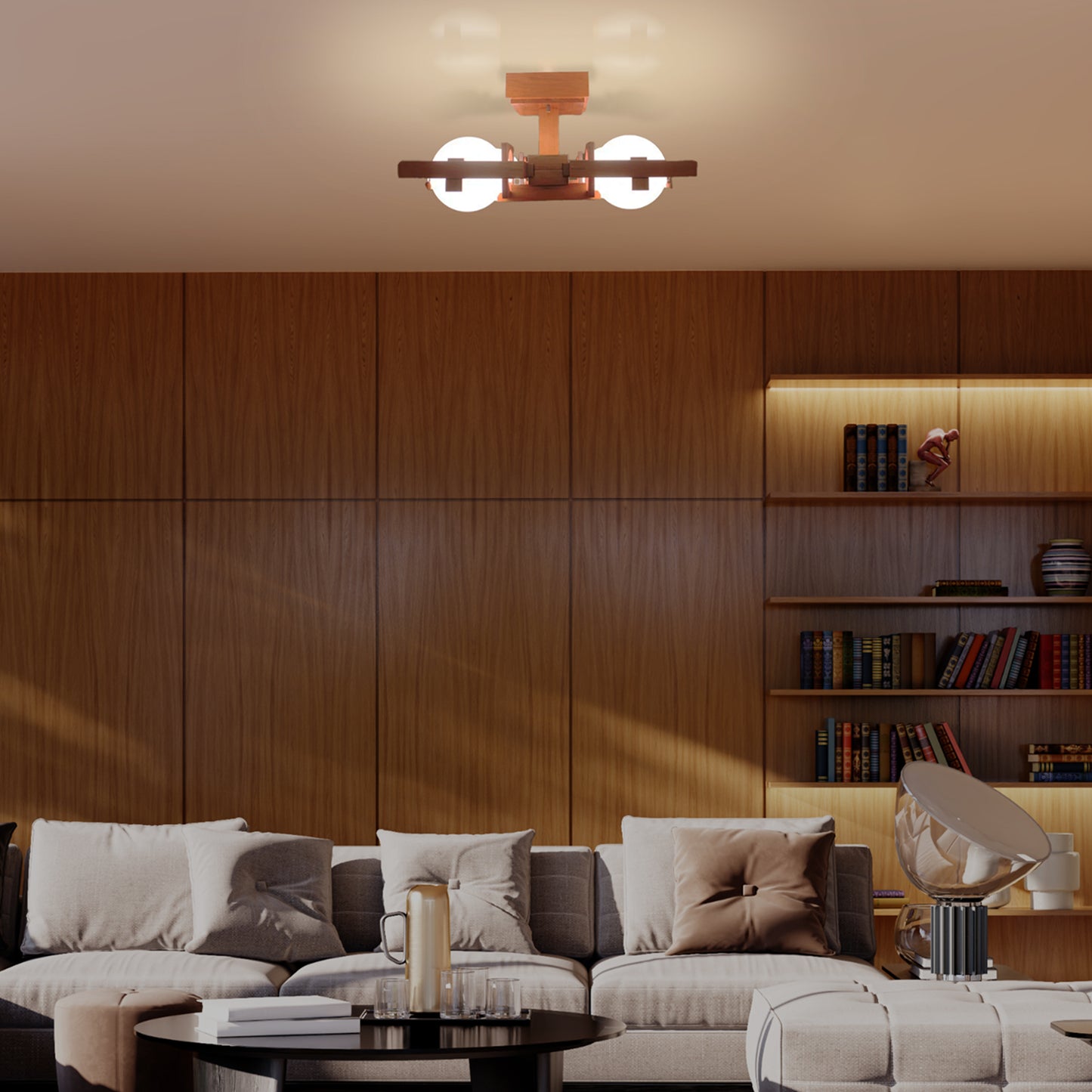 ROBIE 1 MINI シーリングライト チェリー W475mm