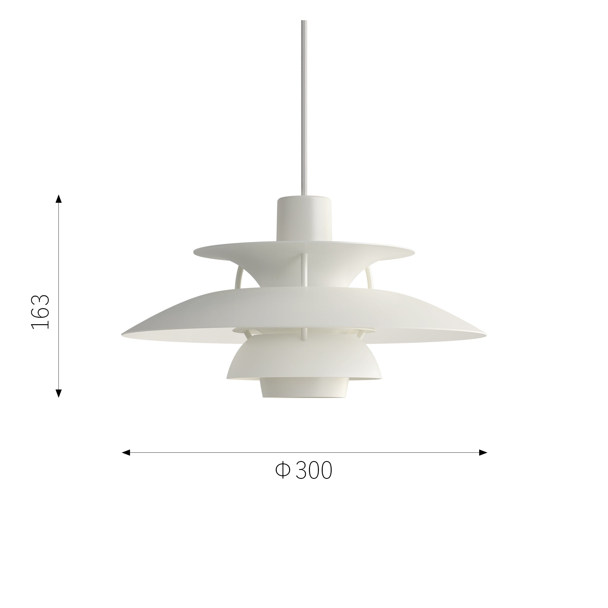 納期未定】Louis Poulsen（ルイスポールセン）PH5 mini モノクローム