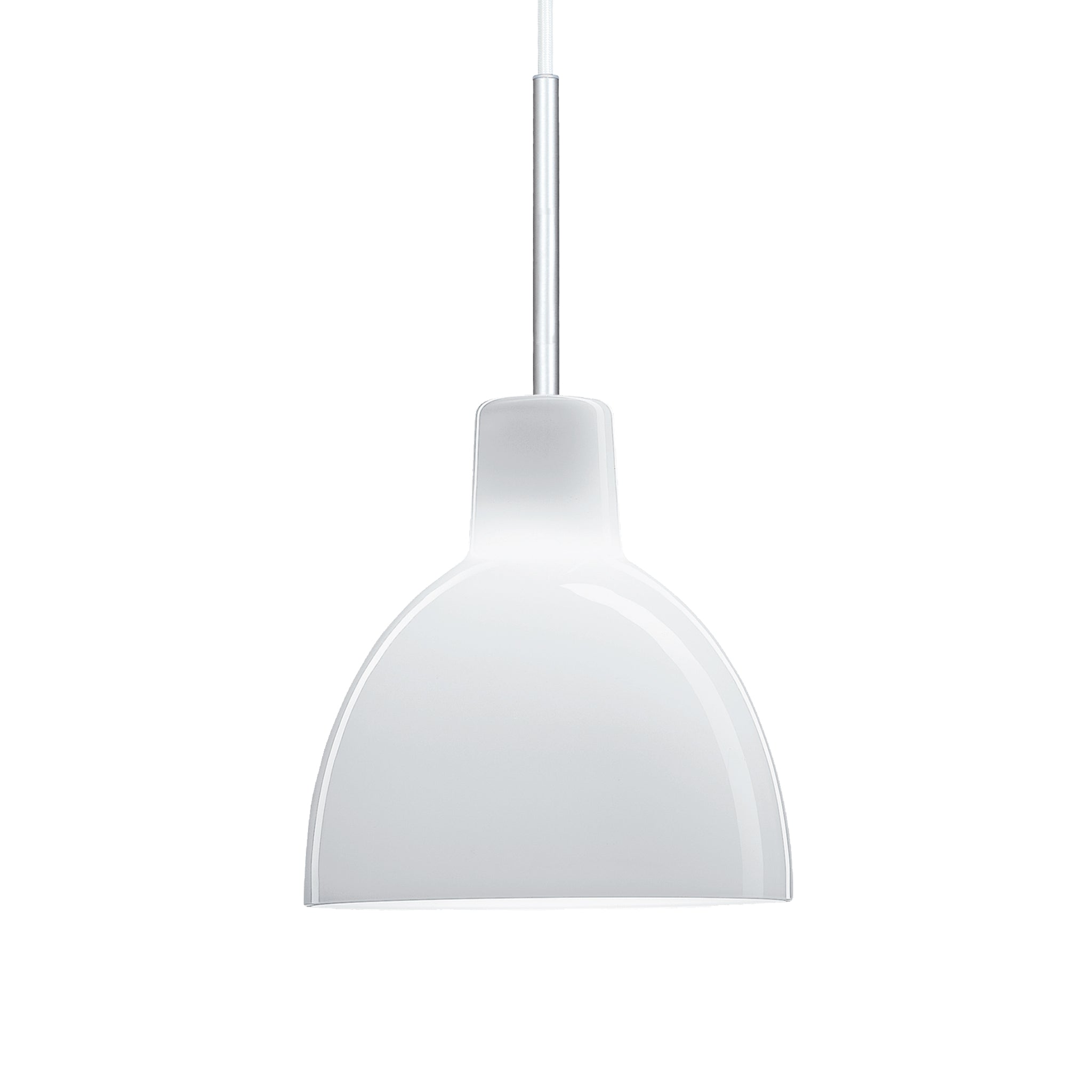 Louis Poulsen（ルイスポールセン）Toldbod Glass 155 ホワイト Φ155mm