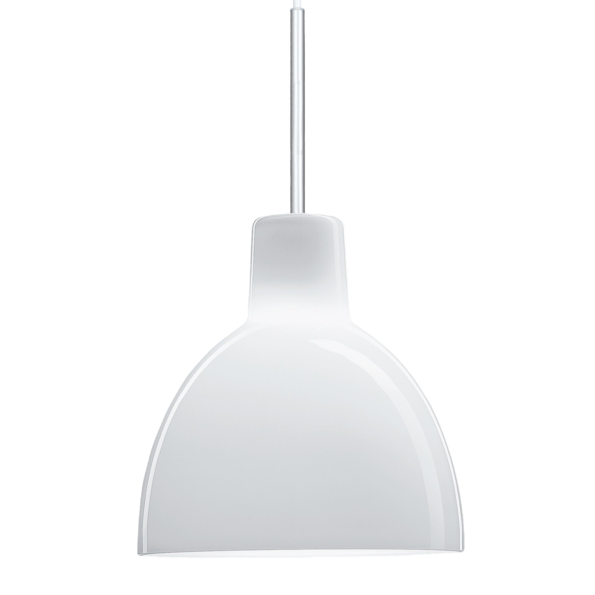 Louis Poulsen（ルイスポールセン）Toldbod Glass 220 ホワイト Φ220mm